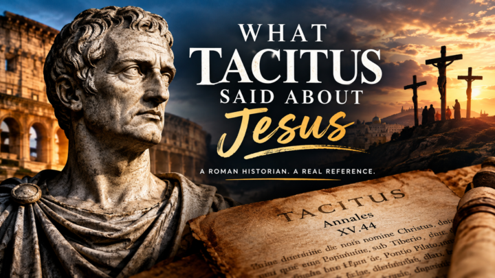 What Tacitus said about JESUS