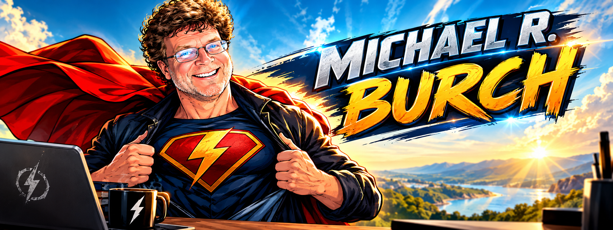 Michael R. Burch_ Super Hero against Jesus Christ
